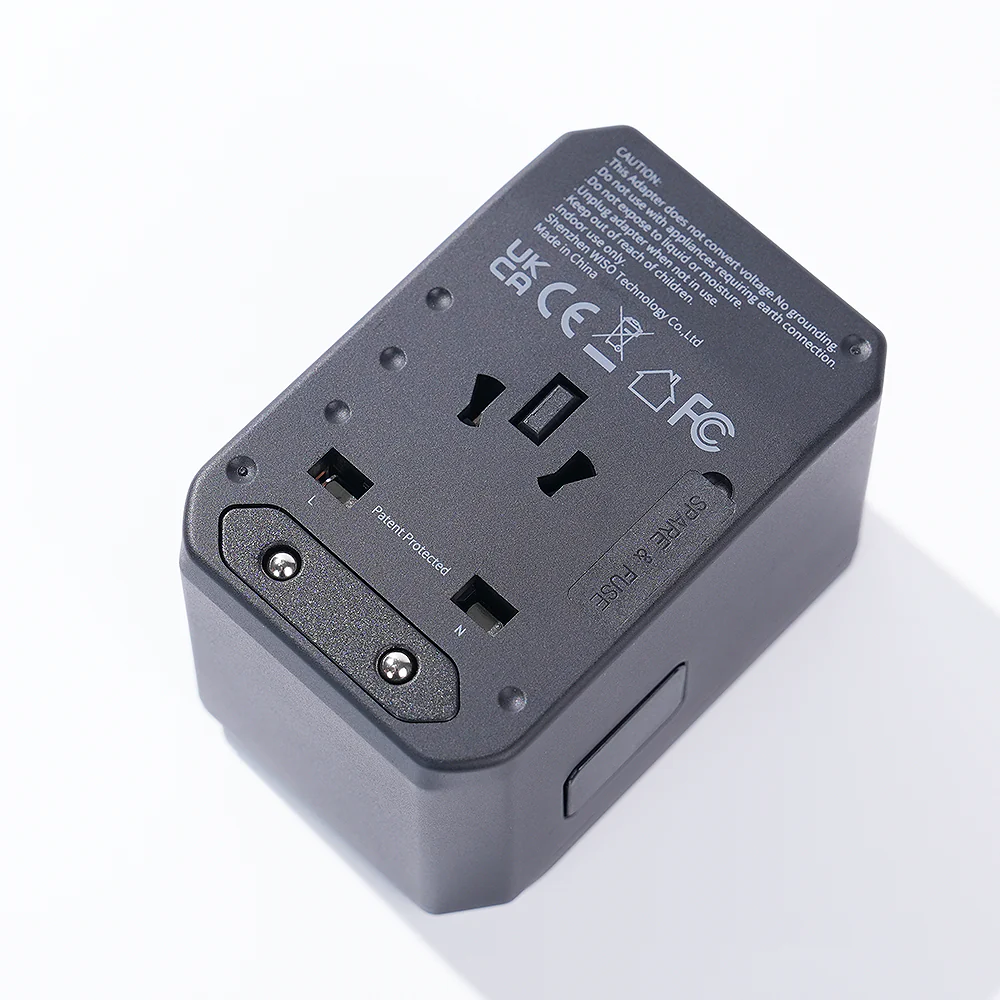 Chessnut 45W GaN Travel Adapter – Universal USB-C Charger, 200+ Countries - Image 3