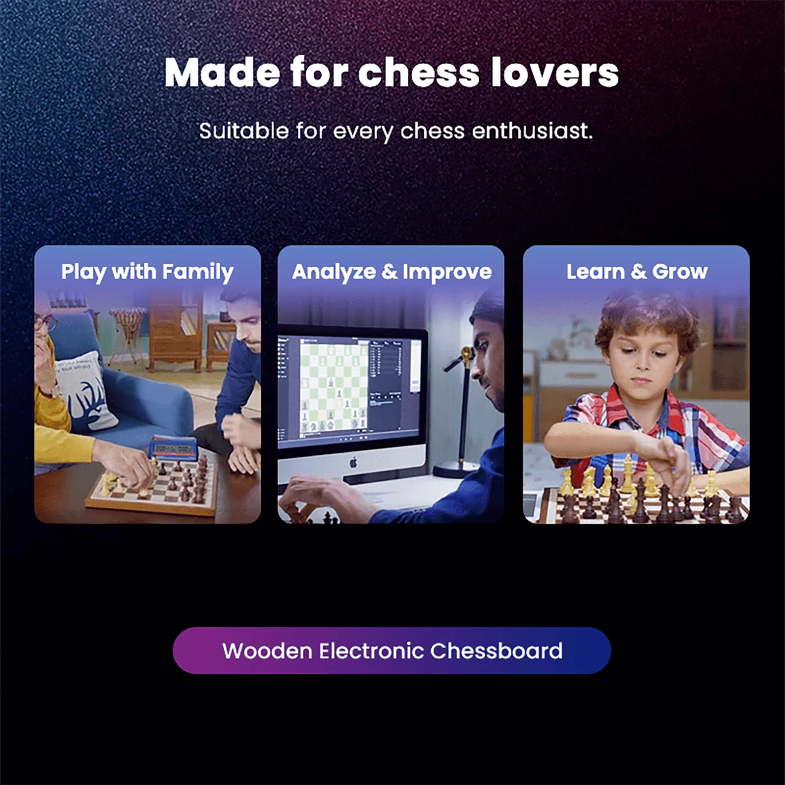 Chessnut Air Electronic Chess Set (Travel Size) - Image 6