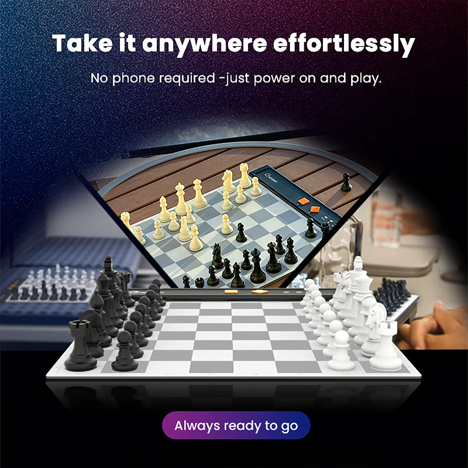 Chessnut Go Ultimate Portable Travel Electronic Chessboard - Image 7