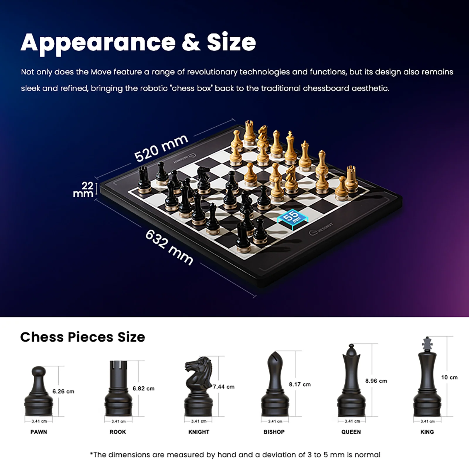 Chessnut Move - Advanced Robotic Chessboard with Wooden Pieces - Image 3