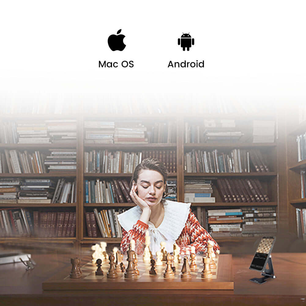 Chessnut Pro - Full sized wooden Electronic Chess Set with Regular chess pieces - Image 12