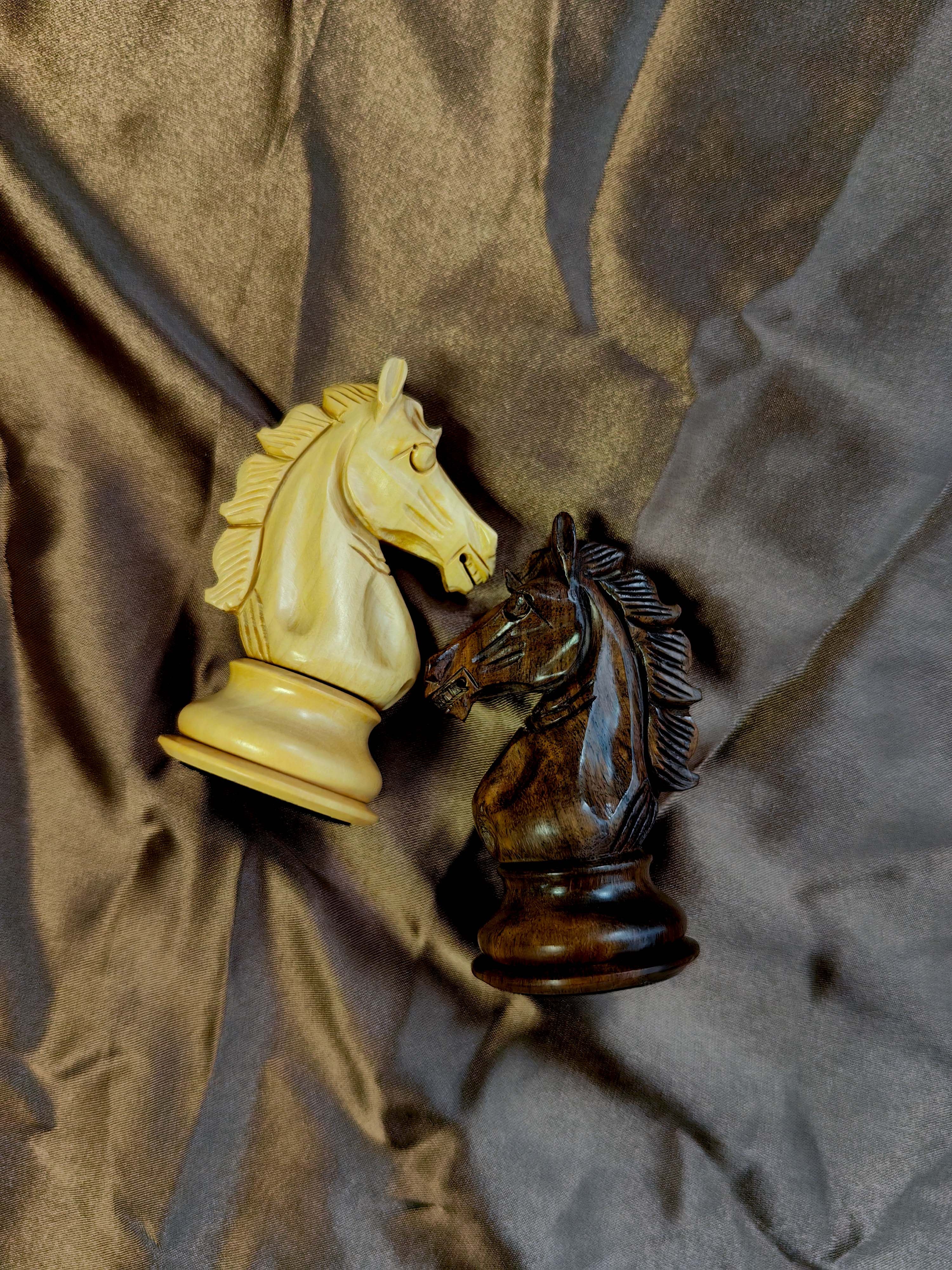 Premium whole wooden chess pieces for Chessnut Pro with built-in chip - Image 8